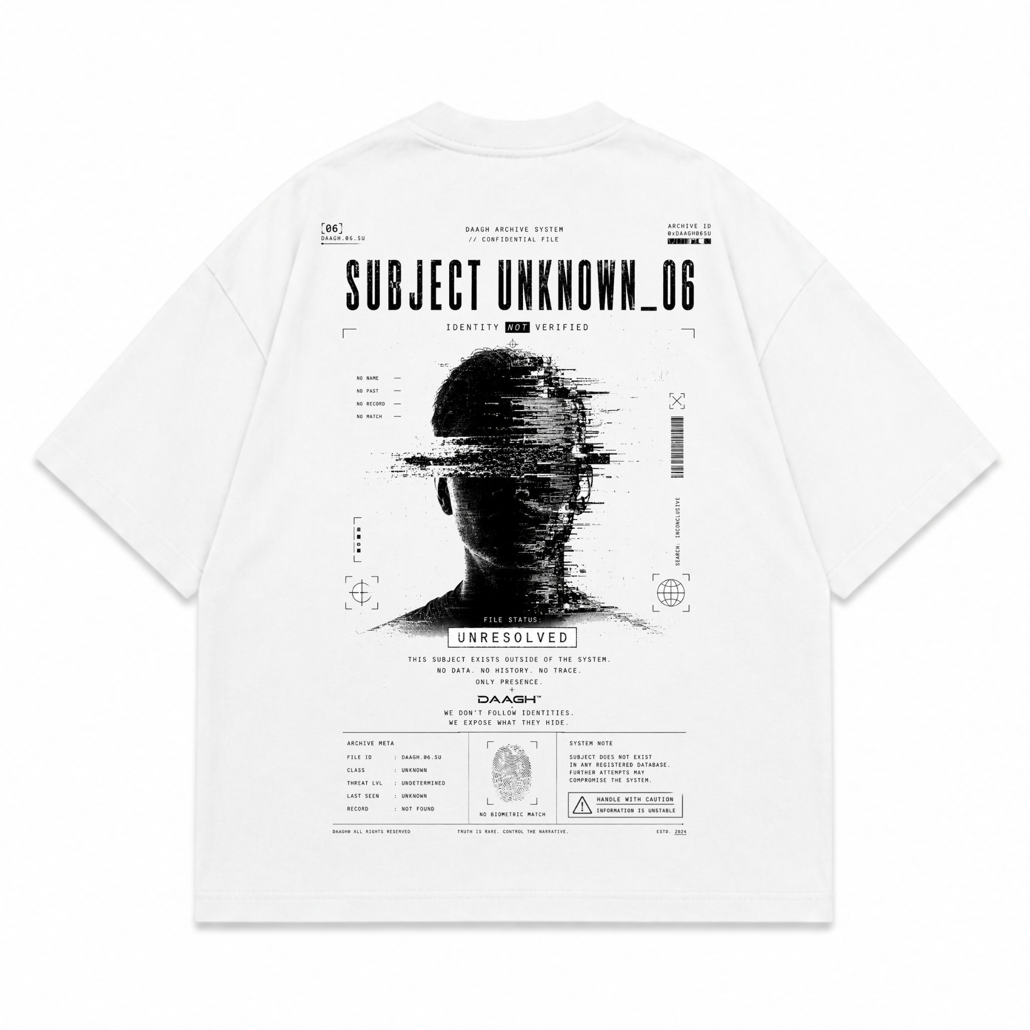 SUBJECT UNKNOWN_06 TEE